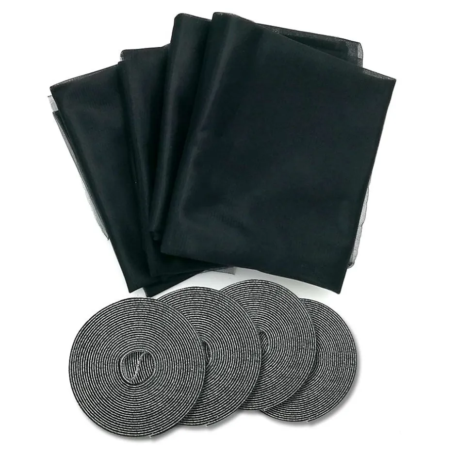 Moustiquaire fenêtre velcro x 4-Facility'S Online