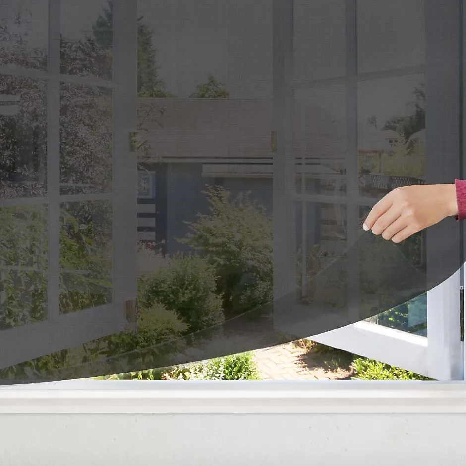 Moustiquaire fenêtre velcro x 4-Facility'S Online