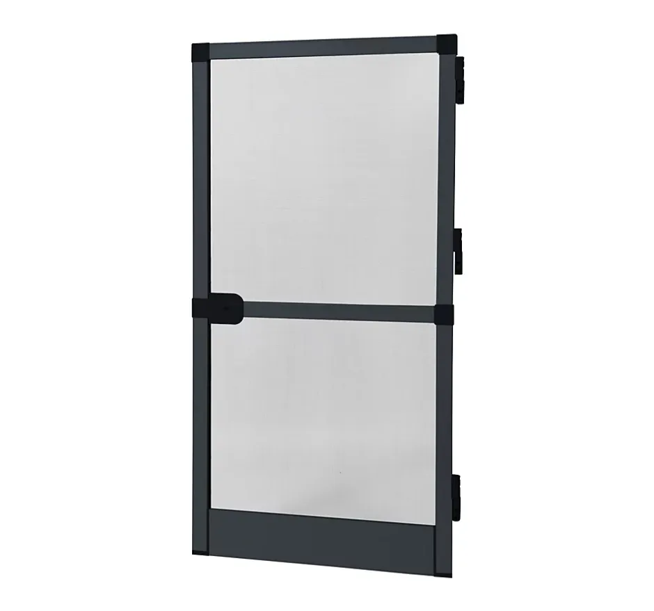 Avosdim Moustiquaire porte battante anthracite H2150 x L1000mm