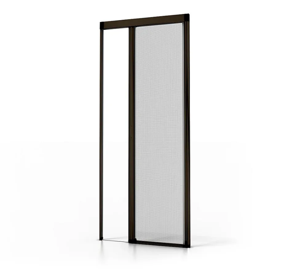Avosdim Moustiquaire porte LUXE - L140 x H230cm - Marron