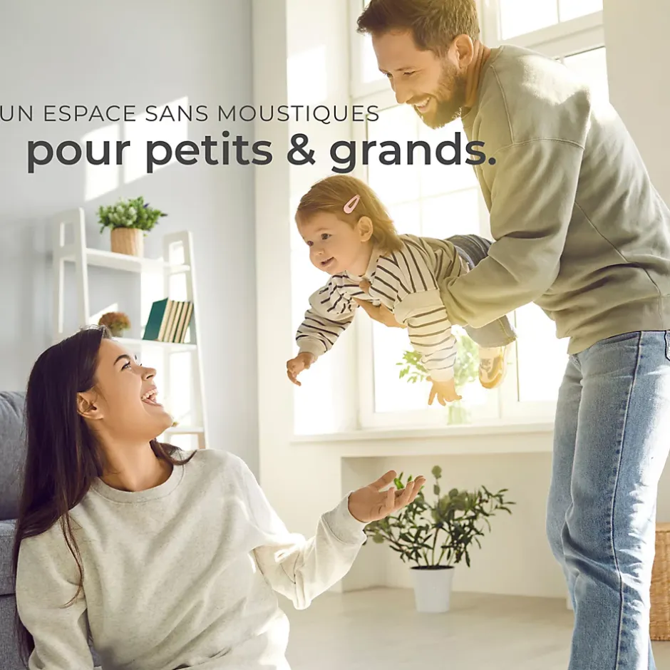 Tectake Moustiquaire pour Fenêtres Découpe individuelle sans percer ni visser