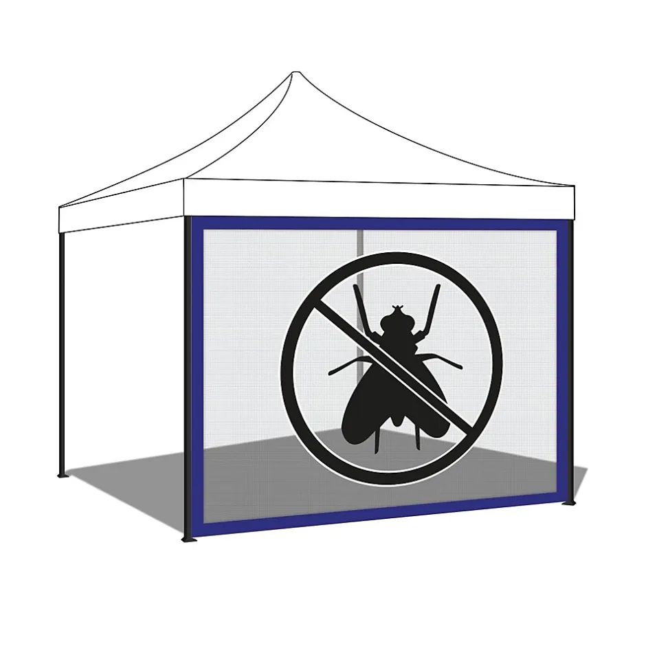 Frankystar Moustiquaire pour gazebo de jardin 300xH200 cm - Bleu