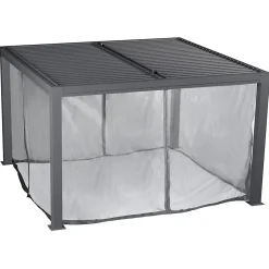 Moustiquaire pour pergola Hespéride Majae 3,6 x 3,6 m