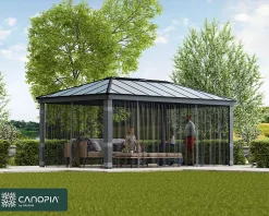 Moustiquaire pour tonnelle Dallas 6100-Palram - Canopia Hot