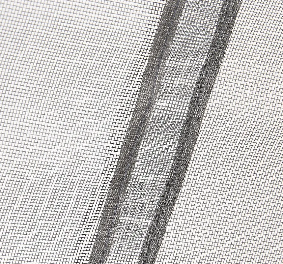 Avosdim Moustiquaire rideau de porte - L130 x H230cm - Noir