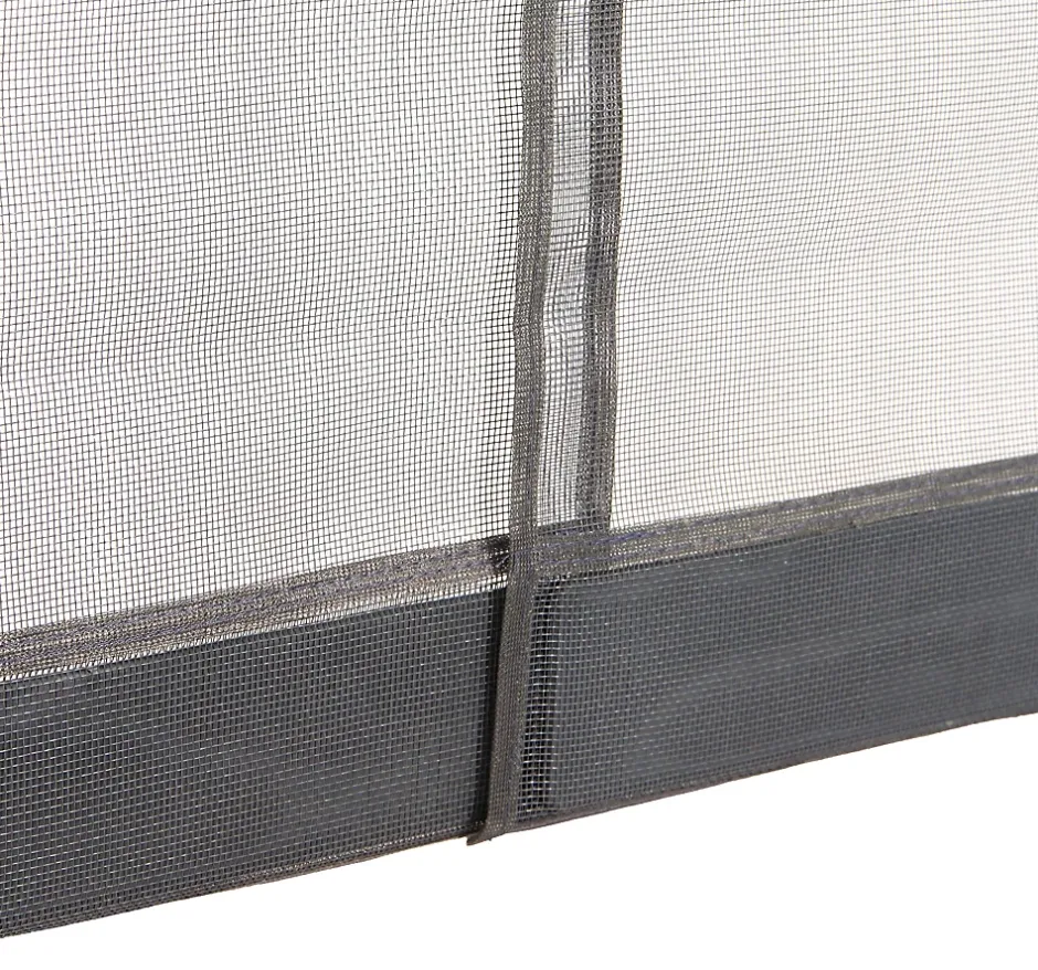 Avosdim Moustiquaire rideau de porte - L130 x H230cm - Noir