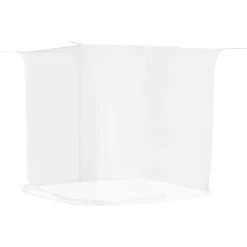 Vidaxl Moustiquaire suspendue 156 maille blanc 220x100x150 cm