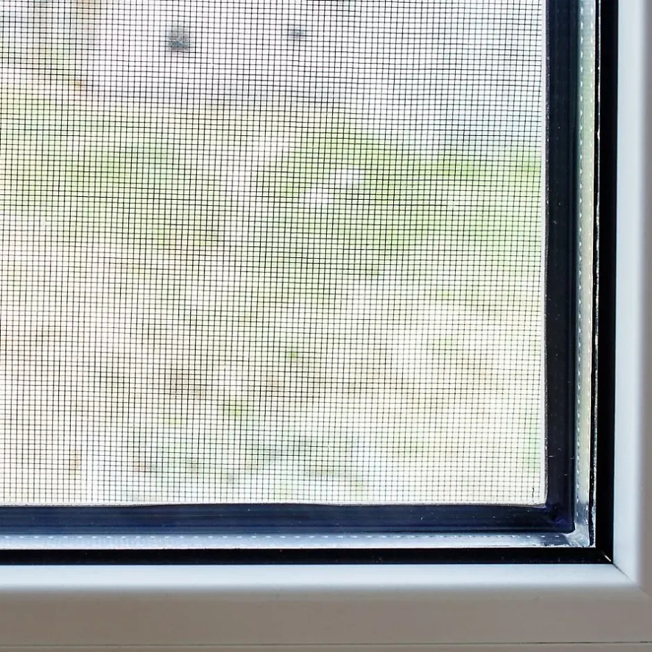 Comercial Candela Moustiquaire 1X3 M Composition 80% Fibre Verre 20% PVC Protection Portes Et Fenetres Gris