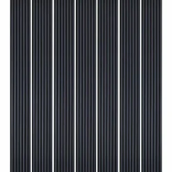 Mur TV - Lot de 7 Panneaux tasseaux bois 250 x 30 x 1,9 cm - bleu nuit/feutrine noir - 5,25m²-Decoon Clearance