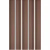 Decoon Mur TV - Lot de 5 Panneaux tasseaux bois 250 x 30 x 1,9 cm - terracotta/feutrine noir - 3,75m²