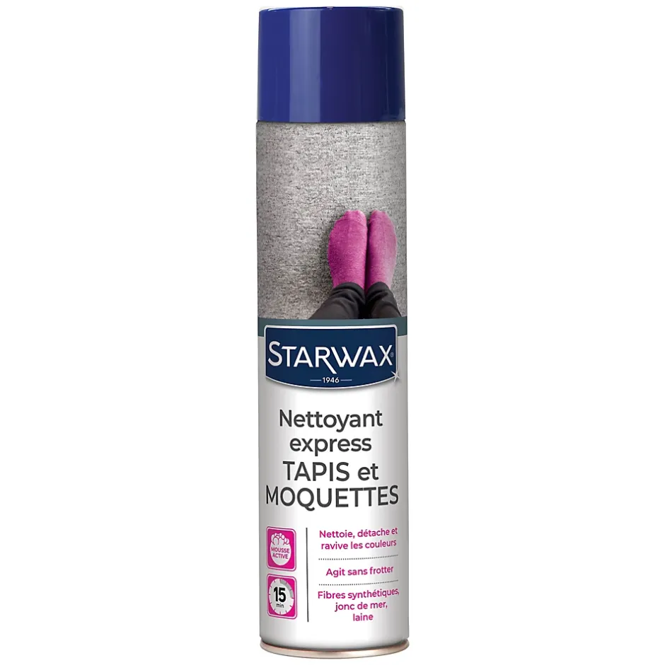 Nettoyant raviveur express tapis et moquettes 600ml-Starwax Outlet