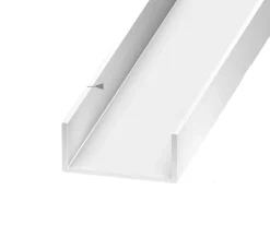 Nez de cloison - PVC blanc - 20 x 54 mm, L. 2,6 m-CQFD Sale