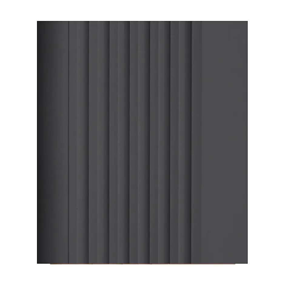 Nez de marche PVC 52x40mm, , profilé d'escalier RGPT, antidérapant, d'escalier-protection, noir, 1.5m-Quest Outlet