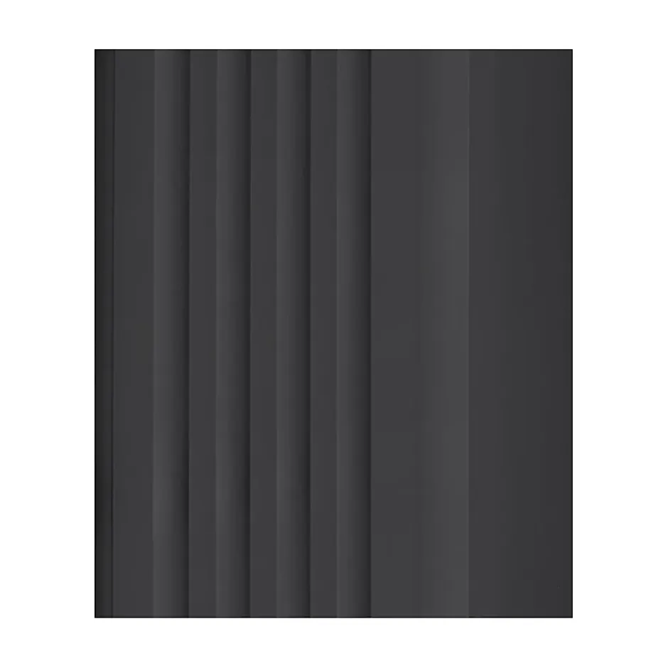 Nez de marche PVC 48x42mm, , profilé d'escalier PMW, auto-adhésif, antidérapant, d'escalier-protection, noir, 1.1m-Quest Online