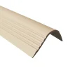 Nez de marche PVC 52x40mm, , profilé d'escalier RGPT, antidérapant, d'escalier-protection, beige, 1.5m-Quest New