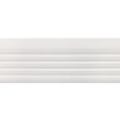 Nez de marche PVC 40x25mm, , profilé d'escalier ND, auto-adhésif, antidérapant, d'escalier-protection, blanc, 1.8m-Quest Discount