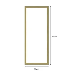 Nordlinger Pro Encadrement mouluré 150 x 60 cm avec moulures pré-découpées