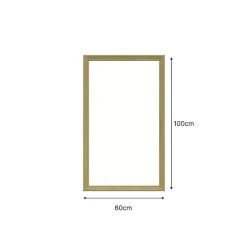 Encadrement mouluré 100 x 60 cm avec moulures pré-découpées-Nordlinger Pro Discount