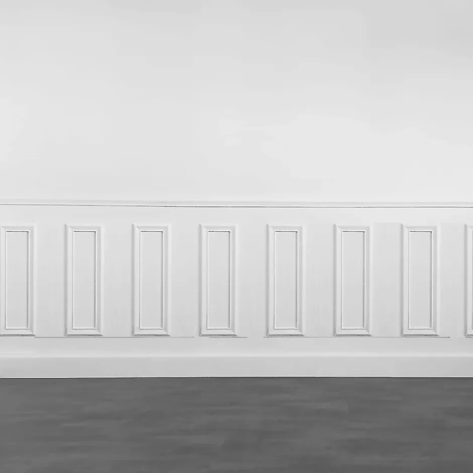 Kit Moulures Soubassement 790538 Bois naturel 3 m Habillage mural-Nordlinger Pro