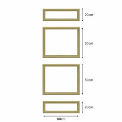 Kit moulure de porte Pack 4-Nordlinger Pro New