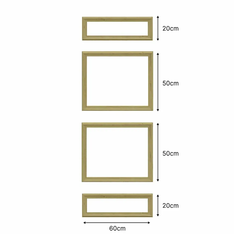 Kit moulure de porte Pack 4-Nordlinger Pro New