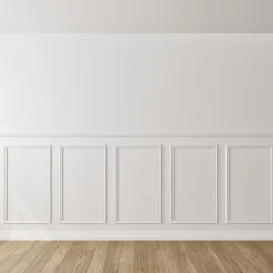 Kit Moulures Soubassement 790525 Bois naturel 4m Décoration murale-Nordlinger Pro New