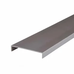 Nordlinger Pro Lot de 2 - Nez de cloison alu 130cm x 74mm