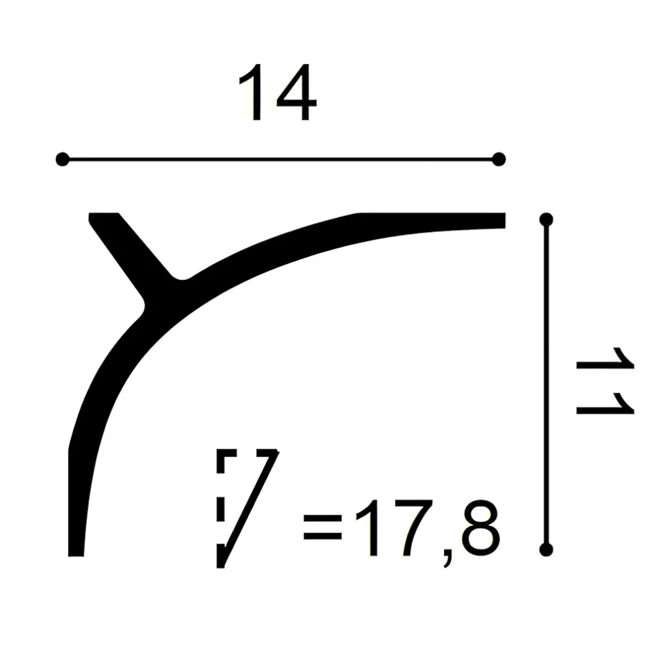 C991 CURTAIN Ulf Moritz LUXXUS Corniche Moulure Éclairage indirect-Orac Decor Sale
