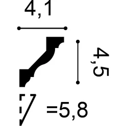 Orac Decor CX110 AXXENT 1 carton complet 10 Corniches Moulures Cimaises