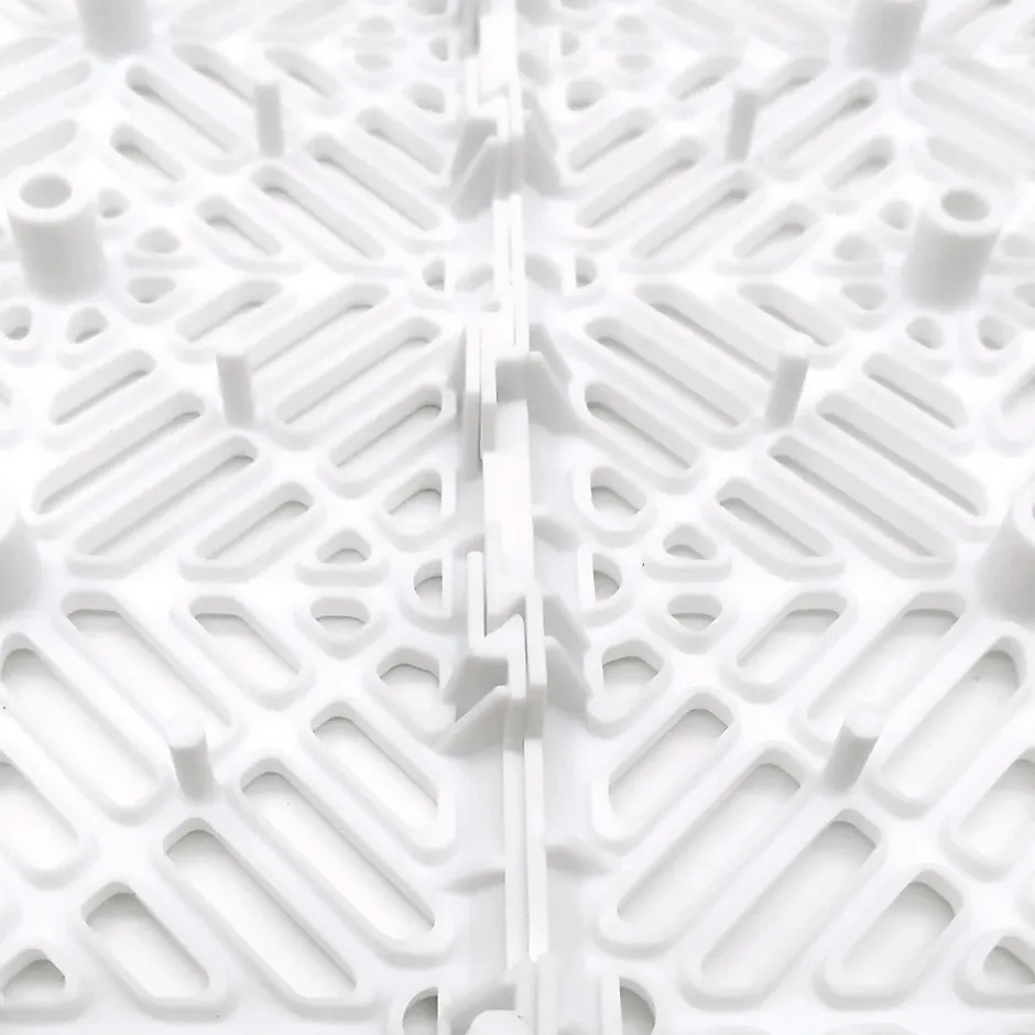 Pack 12 dalles auto-ventilées 30x30x1,5cm (1m² - Blanc). Hôtellerie, chambres froides, garde-manger, bar, zones humides-Antihumedades