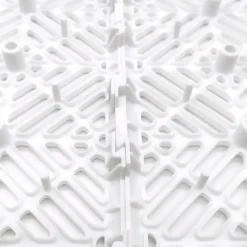 Pack 24 dalles auto-ventilées 30x30x1,5cm (2m² - Blanc). Hôtellerie, chambres froides, garde-manger, bar, zones humides-Antihumedades Discount