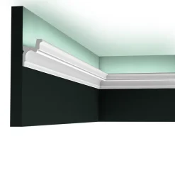 Pack 10 m corniche éclairage indirect + bandeaux LED C323 Paulmann-Orac Decor Best