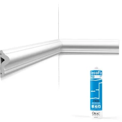 Orac Decor Pack 10 mètres Cimaise murale PX175 avec colle - Orac x Cimaises-et-plus - 5 x 1