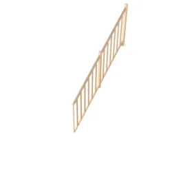 Fortia Pack balustrade verticale hêtre coloris naturel h.110 cm x l.271,8 cm