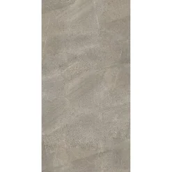 Pack de 2 panneaux muraux de salle de bains l.100 x H.255 cm, effet pierre taupe sablée, DécoDesign décor-Schulte Online