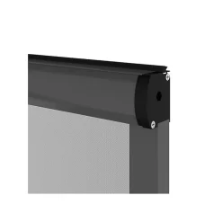 PACK ECO de 2 moustiquaires alu H145 cm x L130 cm Gris-Volet-Moustiquaire New