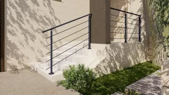 Pack garde-corps : prêt à poser à plat Prestio ral 7016-Kordo Online