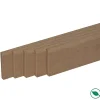 Forestea Pack promotionnel de 5 plinthes MDF brut 2000 x 57 x 9 mm