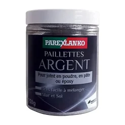 Parexlanko Paillettes argent 150 gr pour joint