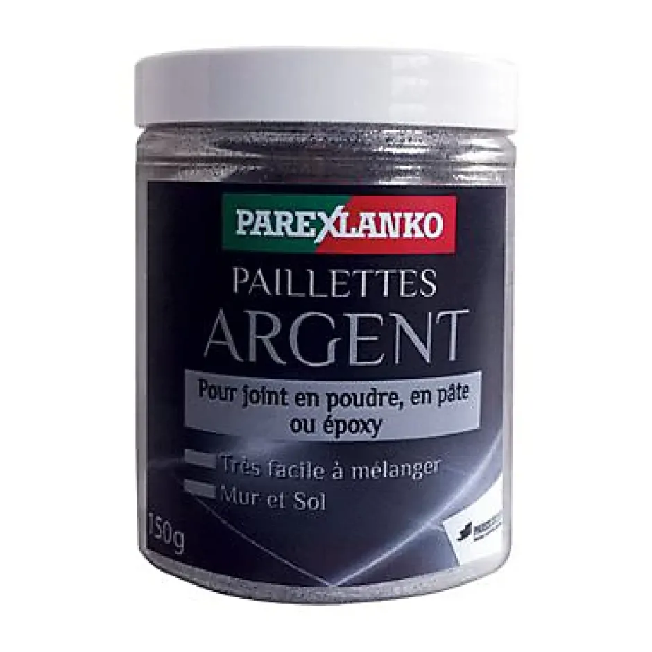 Parexlanko Paillettes argent 150 gr pour joint