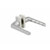 Thirard Paire de béquilles pour porte, carré 7mm avec fourreau 7 à 8mm fourni, argent -