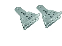 Nice Automatisme Paire de pattes de fixation réglable côté pilier à visser Nice