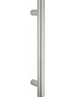 Paire de poignée pour porte battante, entr'axe 300mm, inox --Thirard Sale
