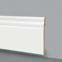 Eternal Parquet Palette 90ML de plinthes DUCALE en EqualWood HI-TEC POLYMERE 120x15x2000mm - BLANC