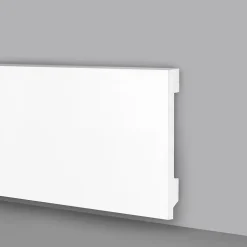 Eternal Parquet Palette 76ml Plinthe BLANCHE Presse-étoupe carré 100x15x2000mm en POLYMÈRES - Polystructuré