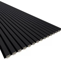 Panneau acoustique décoratif BELLA PRO MDF avec feutrine2780 mm lot de 2 atténue la réverbération.-Protocole Pro Sale