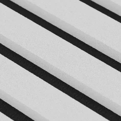 Panneau Acoustique 21mm - Blanc Cuir - Feutrine Noire - 240x60cm - Lot de 2-Ps Global Company New