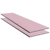 Panneau Acoustique 21mm - Rose - Feutrine Noire - 240x60cm - Lot de 2-Ps Global Company Outlet
