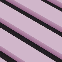 Panneau Acoustique 21mm - Rose - Feutrine Noire - 240x60cm - Lot de 2-Ps Global Company Outlet