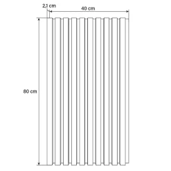 Panneau acoustique SONIC Black Oak Quantité : 9-Brand Home Deluxe Sale